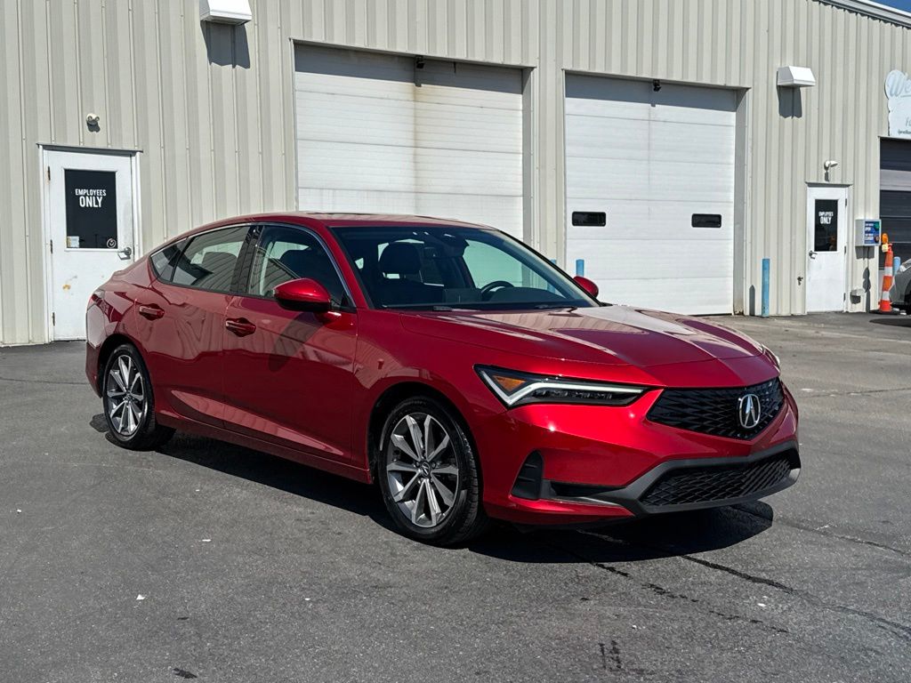 Performance Red Pearl 2024 Acura Integra Hatchback Front-Wheel Drive Continuously Variable Transmission