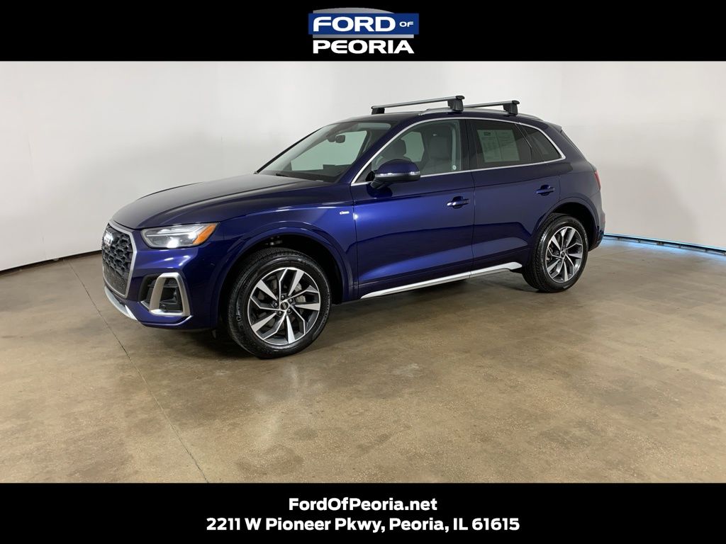 Navarra Blue Metallic 2024 Audi Q5 SUV / Crossover All-Wheel Drive 7-Speed Automatic