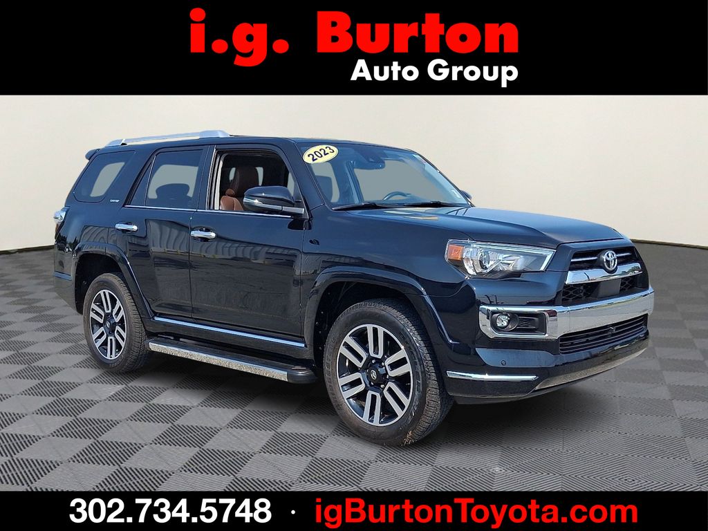 Midnight Black Metallic 2023 Toyota 4Runner SUV / Crossover All-Wheel Drive 5-Speed Automatic