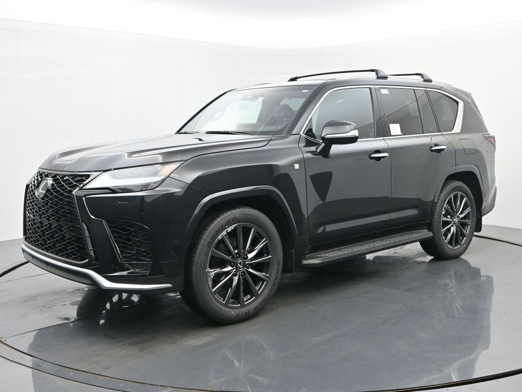 Black 2026 Lexus LX Hybrid SUV / Crossover All-Wheel Drive Automatic
