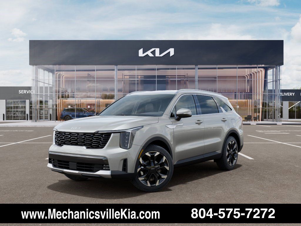 White (Ivory Silver) 2026 Kia Sorento EX AWD SUV / Crossover All-Wheel Drive 8-Speed Dual Clutch
