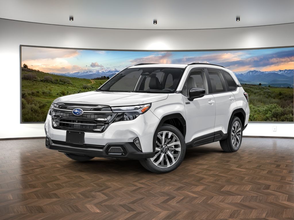 Crystal White Pearl 2026 Subaru Forester Hybrid SUV / Crossover All-Wheel Drive Continuously Variable Transmission
