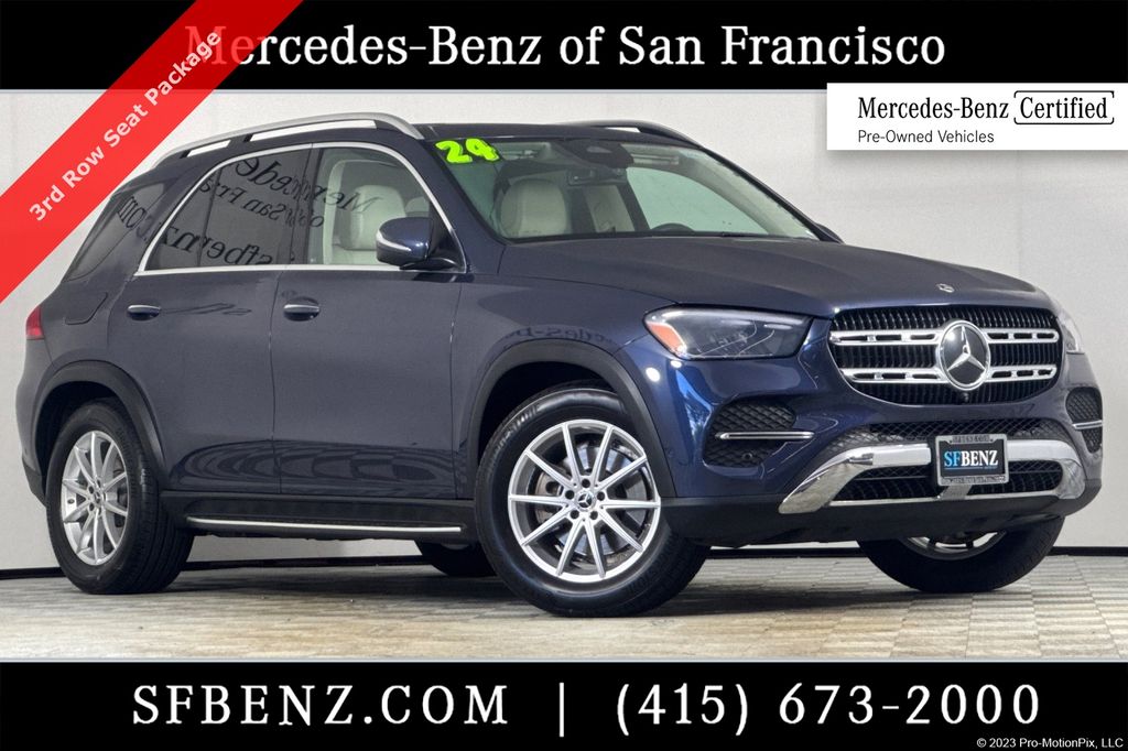 Twilight Blue 2024 Mercedes-Benz GLE 350 4MATIC SUV / Crossover All-Wheel Drive 9-Speed Automatic