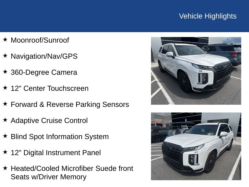 2024 Hyundai Palisade Calligraphy Night Edition