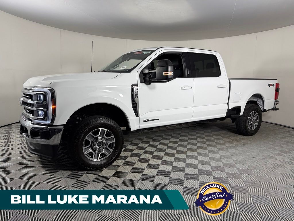 Oxford White 2024 Ford F-250 Super Duty Pickup Truck Four-Wheel Drive Automatic