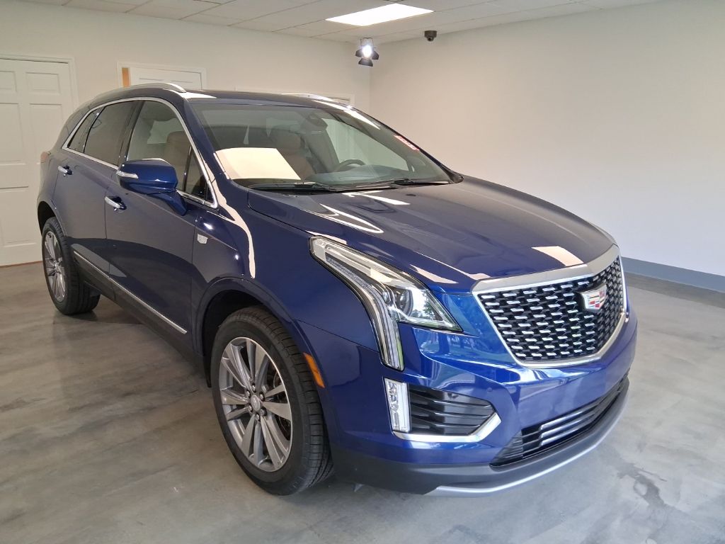 Opulent Blue Metallic 2024 Cadillac XT5 SUV / Crossover Four-Wheel Drive 9-Speed Automatic