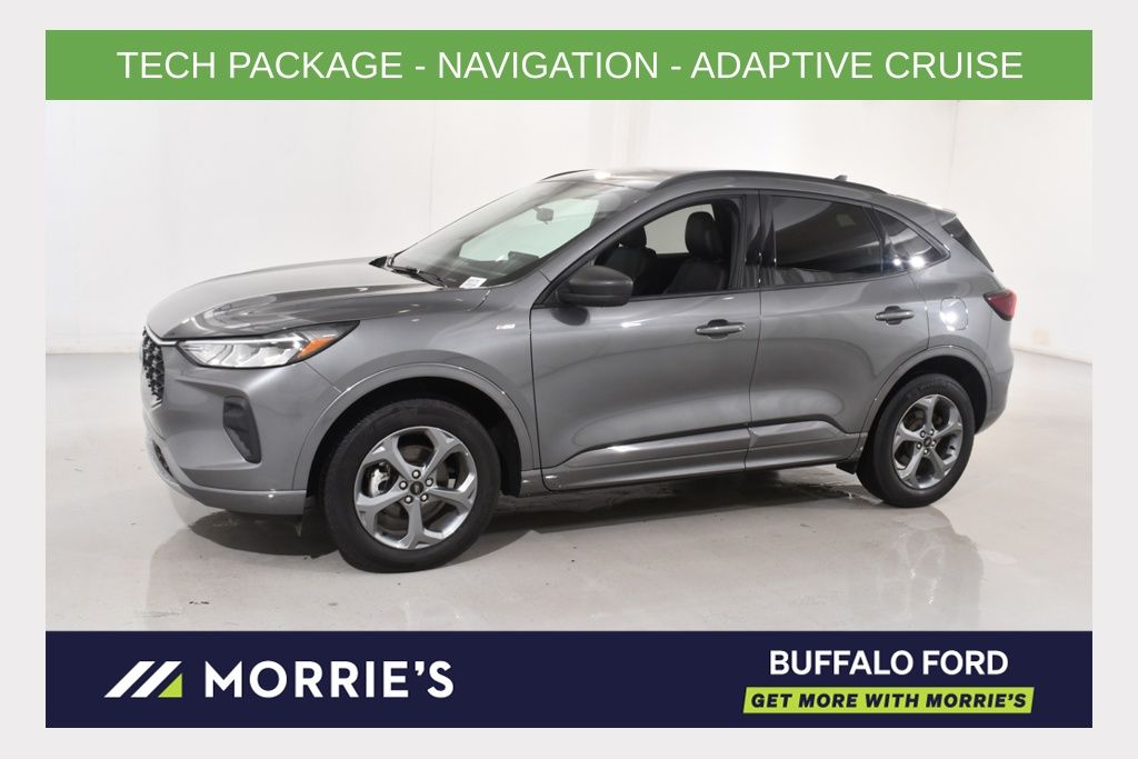 Carbonized Gray Metallic 2024 Ford Escape SUV / Crossover All-Wheel Drive 8-Speed Automatic