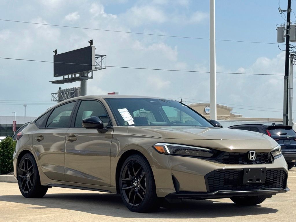 2026 Honda Civic Sport Tan at Community Honda