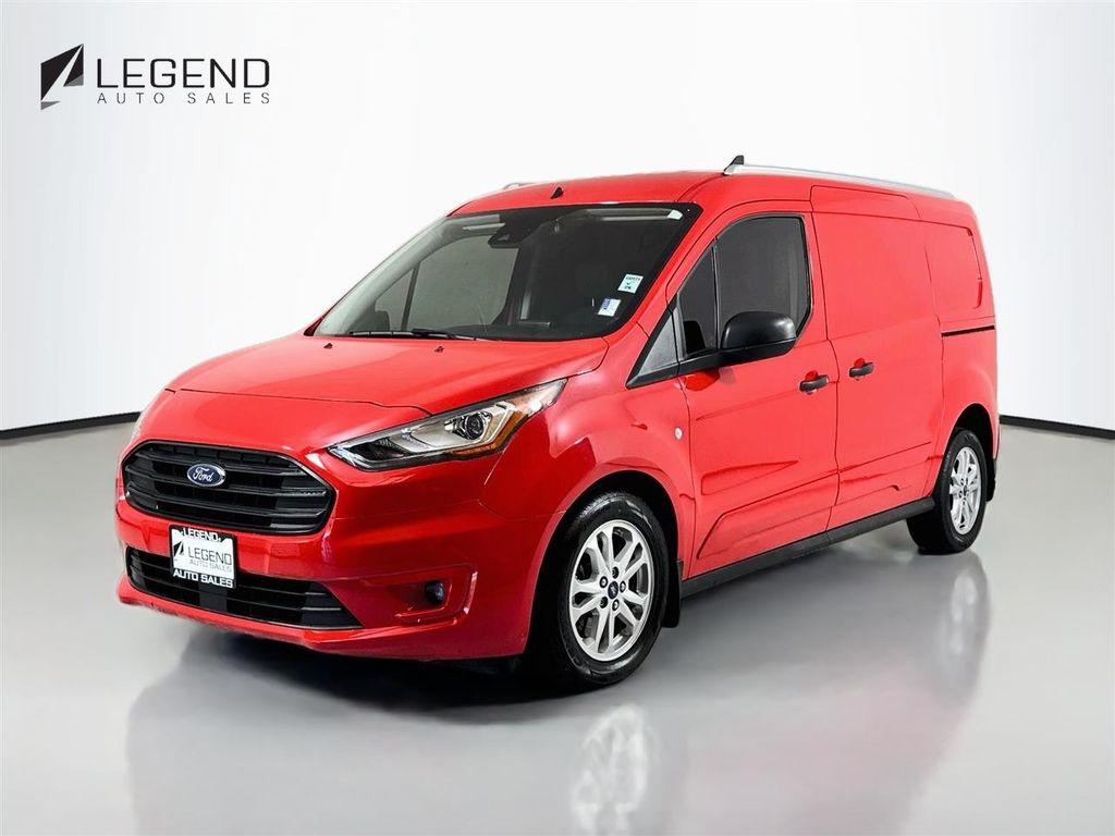 Race Red 2022 Ford Transit Connect Van Front-Wheel Drive 6-Speed Automatic