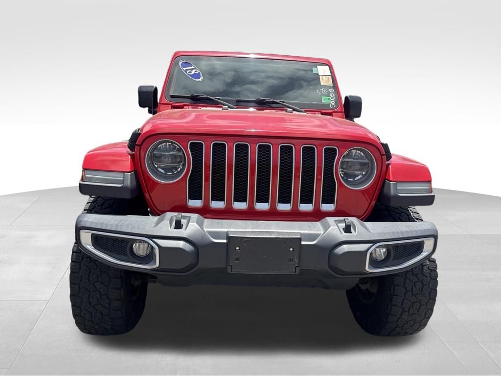 Used 2018 Red Jeep Unlimited Sahara image 5