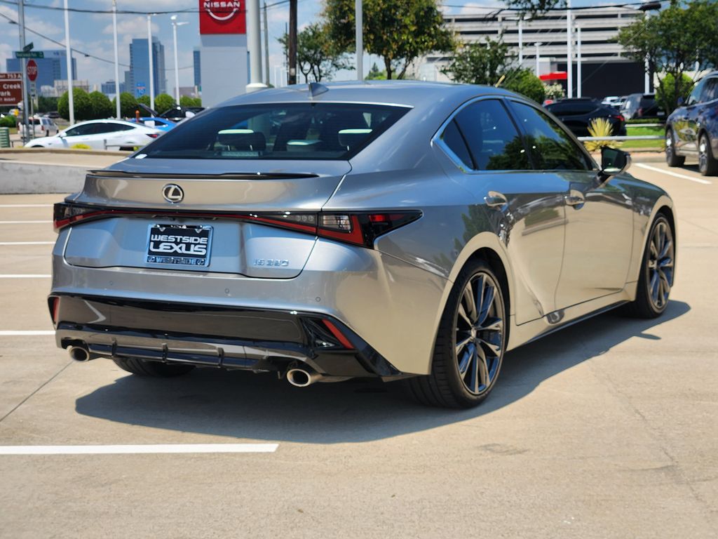 2022 Lexus IS 350 F SPORT Silver at Monument Chevrolet