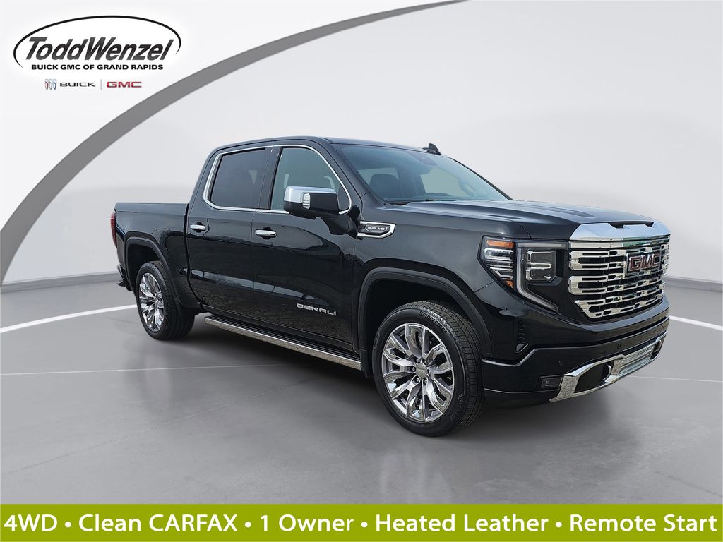 Onyx Black 2024 GMC Sierra 1500 Pickup Truck Four-Wheel Drive Automatic