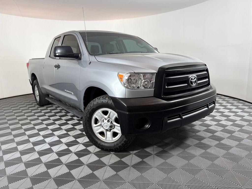 Silver Sky Metallic 2013 Toyota Tundra Pickup Truck 4X2 6-Speed Automatic Overdrive