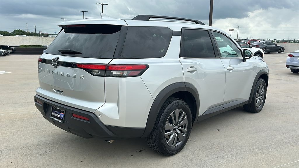 2025 Nissan Pathfinder SV Silver at Bravo Nissan