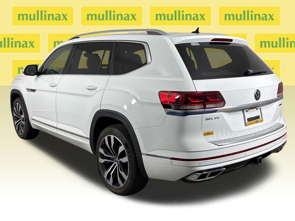 Certified Used 2021 White Volkswagen 3.6L V6 SEL Premium R-Line image 9