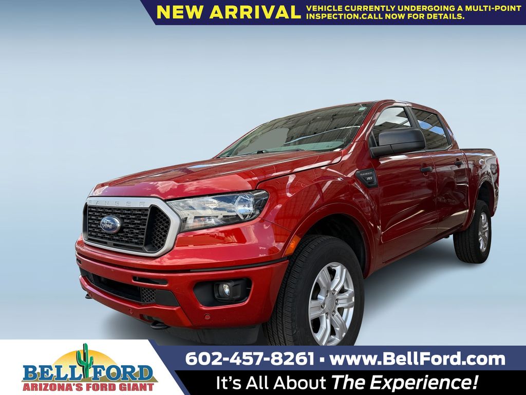 Chili Pepper Red 2019 Ford Ranger XLT SuperCrew RWD Pickup Truck 4X2 Automatic