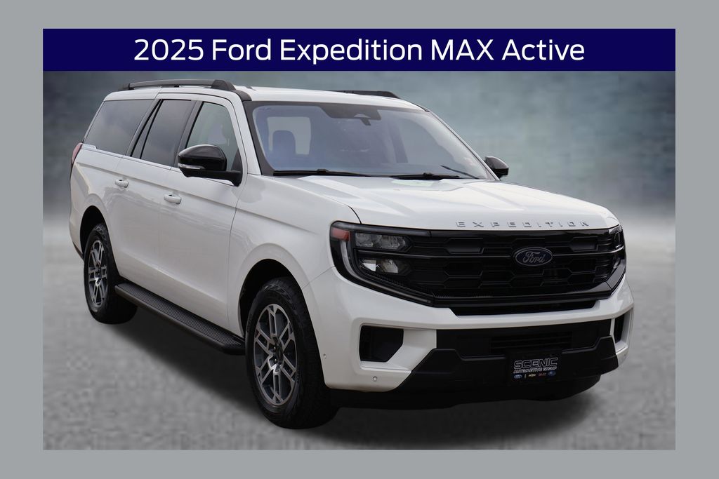 White Metallic 2025 Ford Expedition SUV / Crossover Four-Wheel Drive Automatic