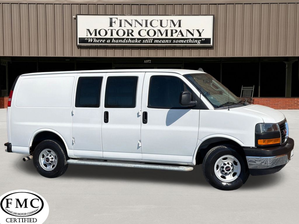 Summit White 2022 GMC Savana Cargo 2500 RWD Van Rear-Wheel Drive 8-Speed Automatic Overdrive