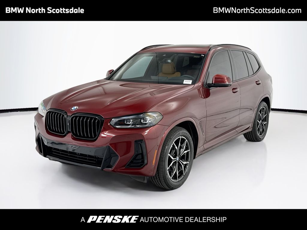 Aventurin Red Metallic 2024 BMW X3 SUV / Crossover All-Wheel Drive 8-Speed Automatic
