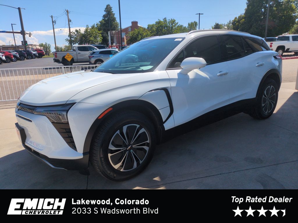Summit White 2024 Chevrolet Blazer EV SUV / Crossover All-Wheel Drive 1-Speed Automatic