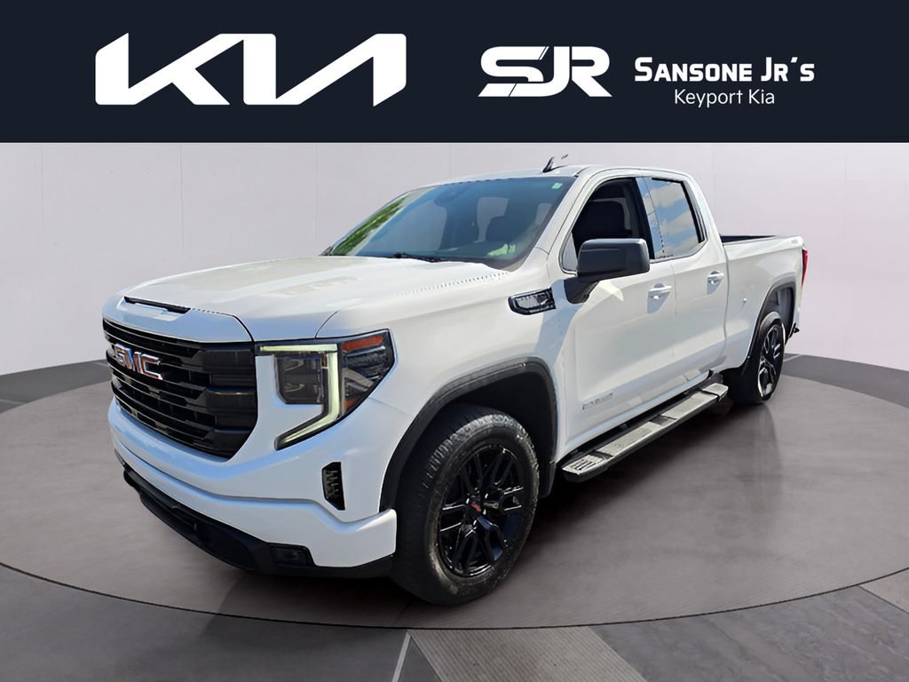 Summit White 2023 GMC Sierra 1500 Pickup Truck Four-Wheel Drive 8-Speed Automatic