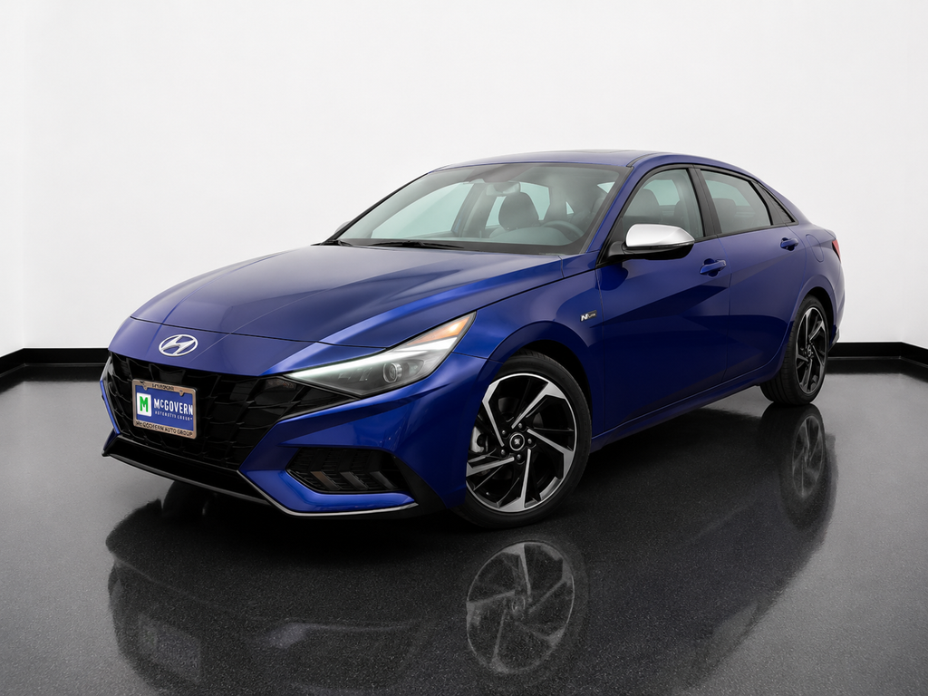Intense Blue 2022 Hyundai Elantra Sedan Front-Wheel Drive 7-Speed Dual Clutch