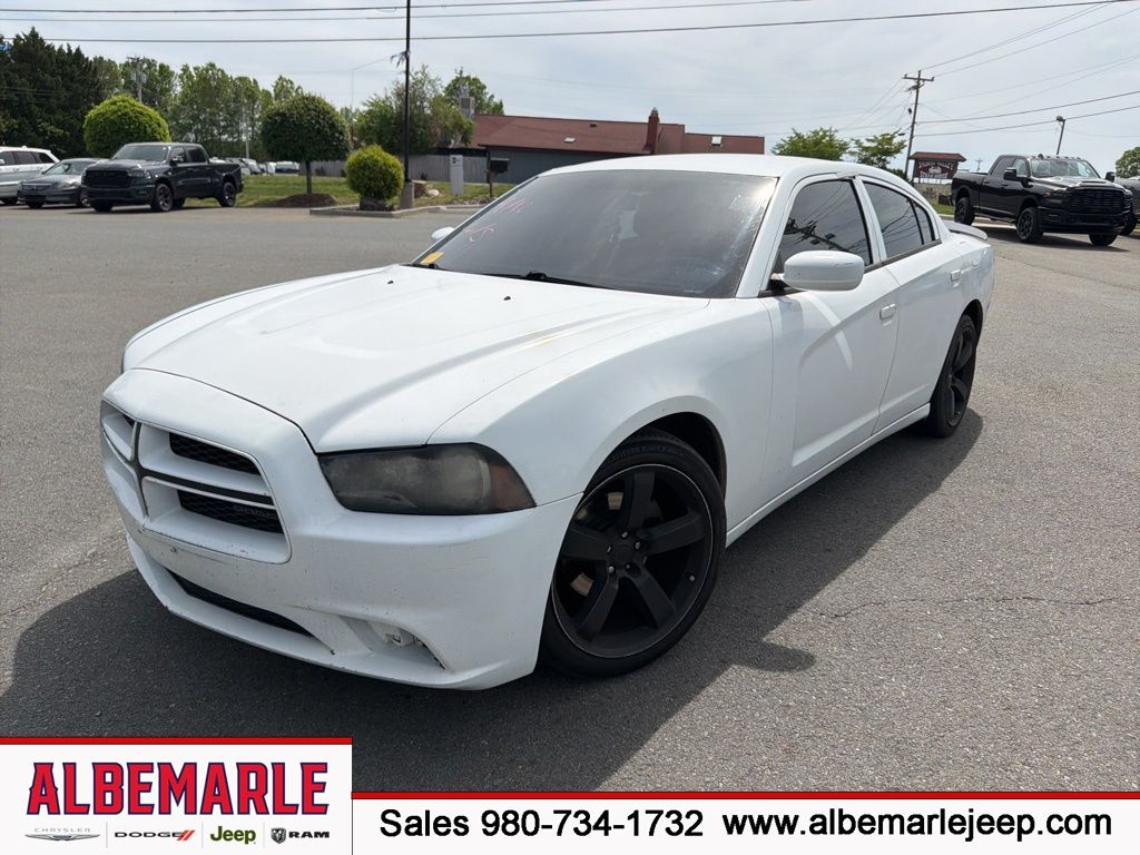 Bright White Clearcoat 2012 Dodge Charger SE RWD Sedan Rear-Wheel Drive 5-Speed Automatic