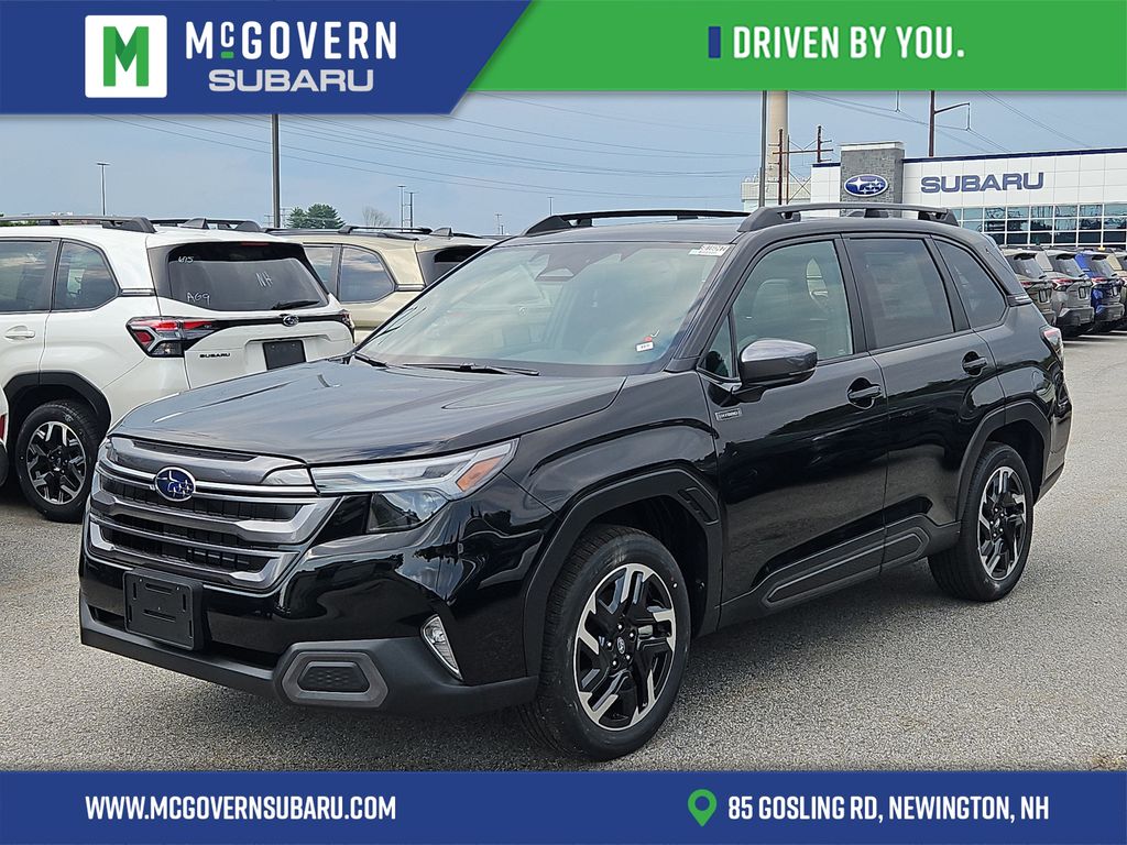 Crystal Black 2026 Subaru Forester Hybrid SUV / Crossover All-Wheel Drive Continuously Variable Transmission