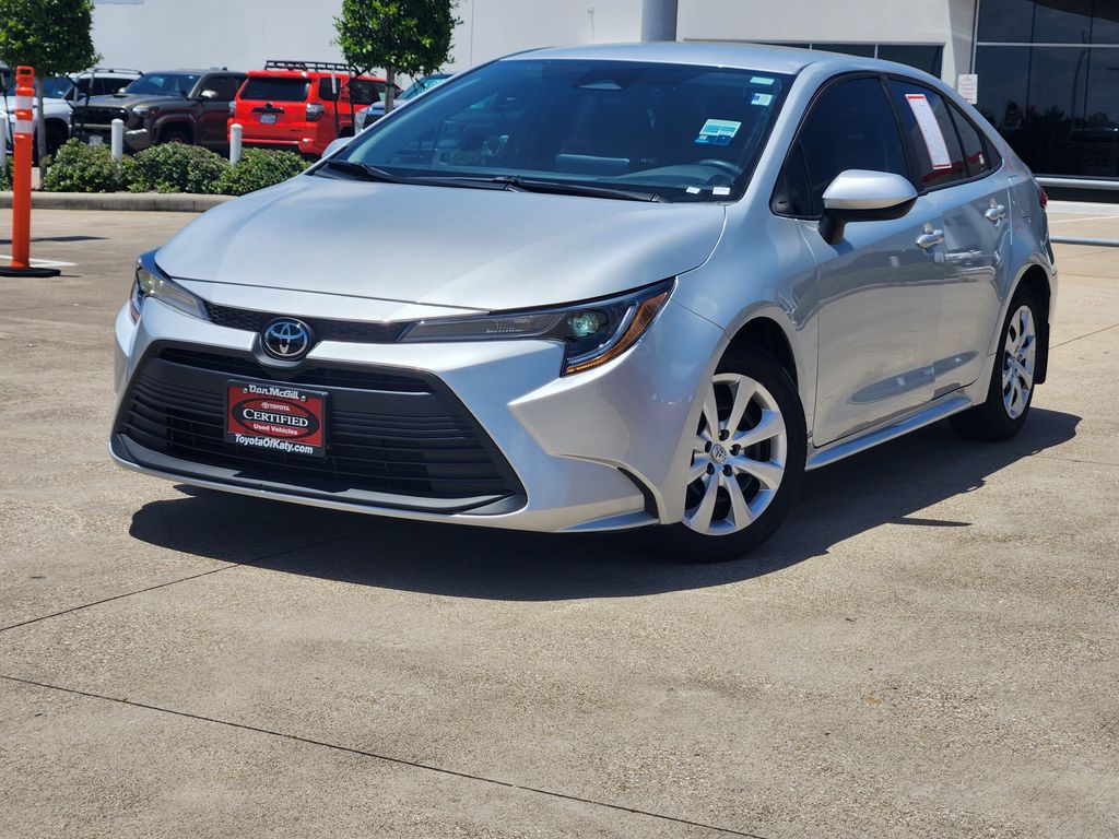 Classic Silver Metallic 2026 Toyota Corolla Sedan Front-Wheel Drive Continuously Variable Transmission