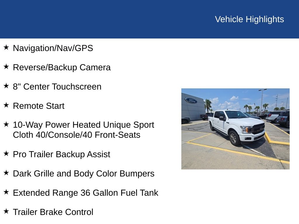 2019 Ford F-150 XLT