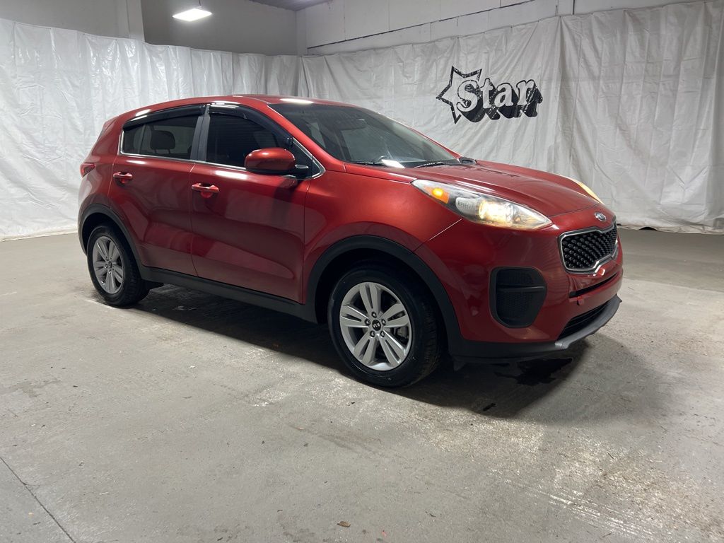 Hyper Red 2017 Kia Sportage LX SUV / Crossover Front-Wheel Drive 6-Speed Automatic