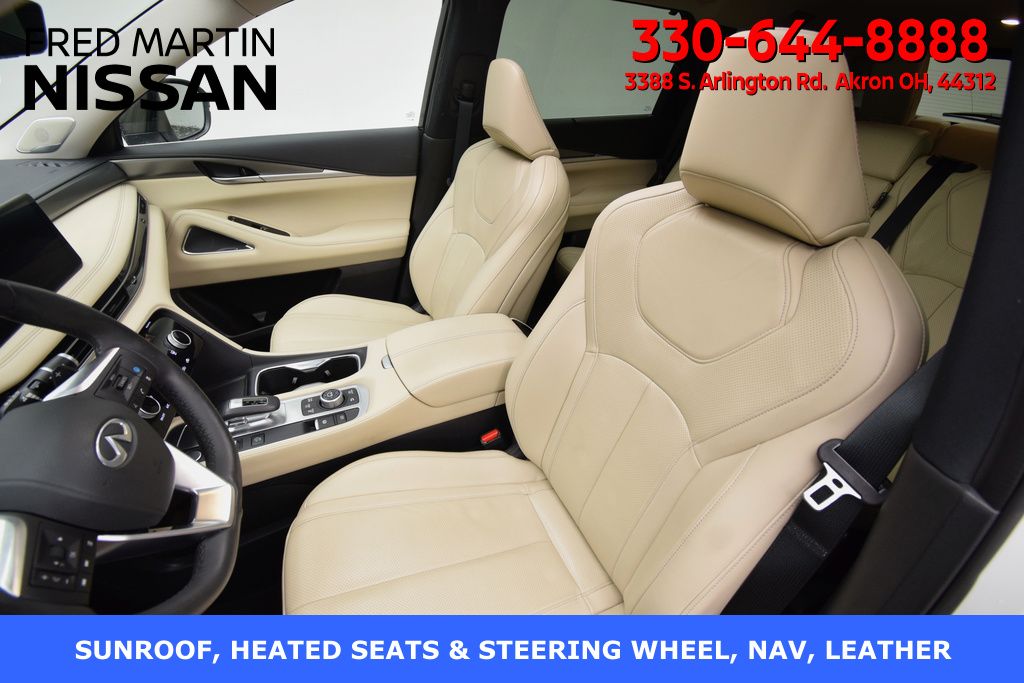 used 2025 INFINITI QX60 car, priced at $46,500