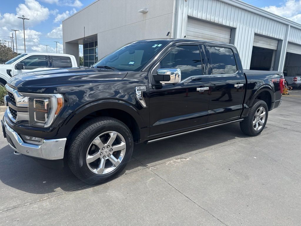 Agate Black Metallic 2022 Ford F-150 Pickup Truck Four-Wheel Drive Automatic
