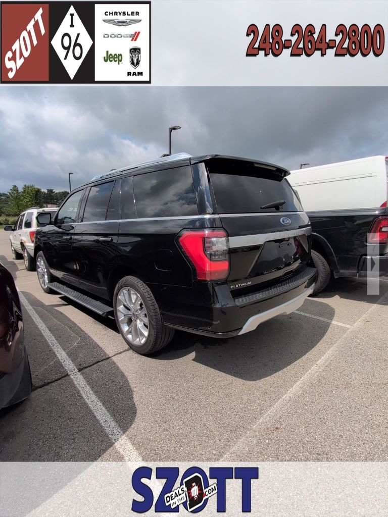 Black Metallic 2019 Ford Expedition SUV / Crossover Four-Wheel Drive Automatic