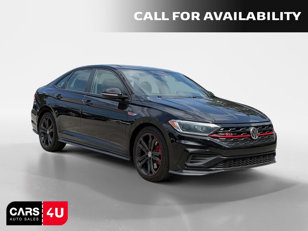 Black 2019 Volkswagen Jetta GLI Sedan Front-Wheel Drive 6-Speed Manual