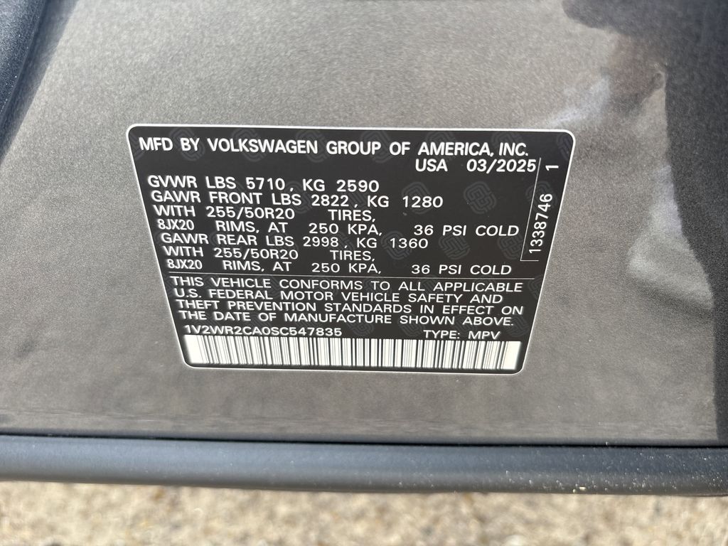 New 2025 Gray Volkswagen 2.0T SE w/Technology image 27