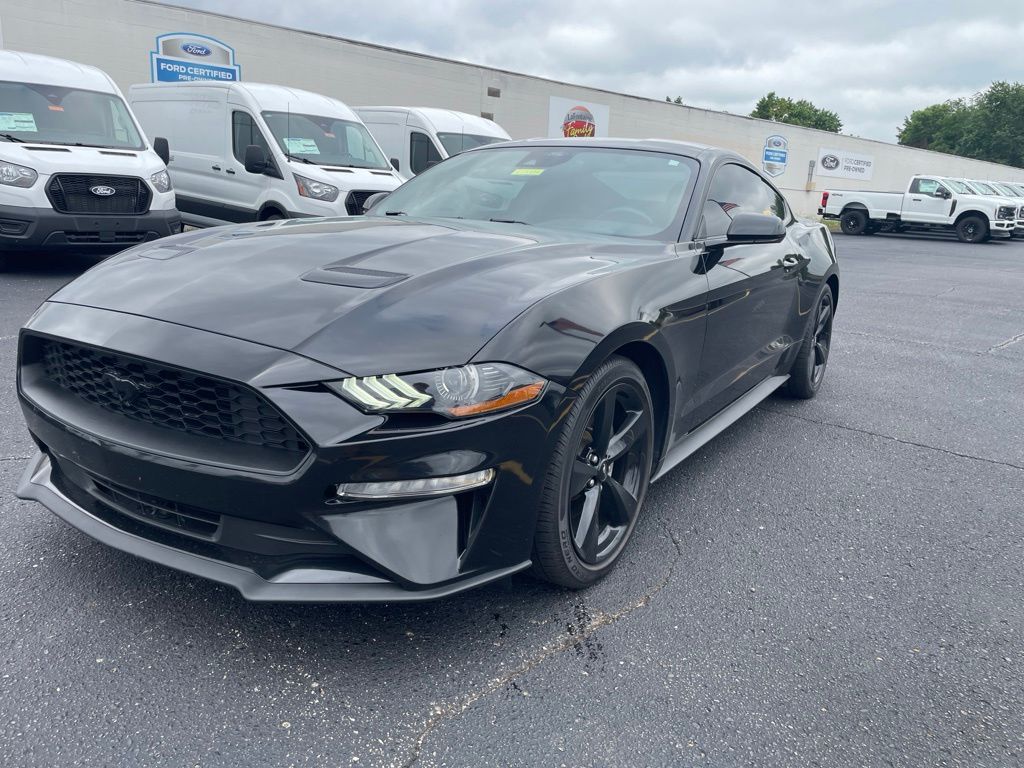 Shadow Black 2021 Ford Mustang Coupe Rear-Wheel Drive Automatic