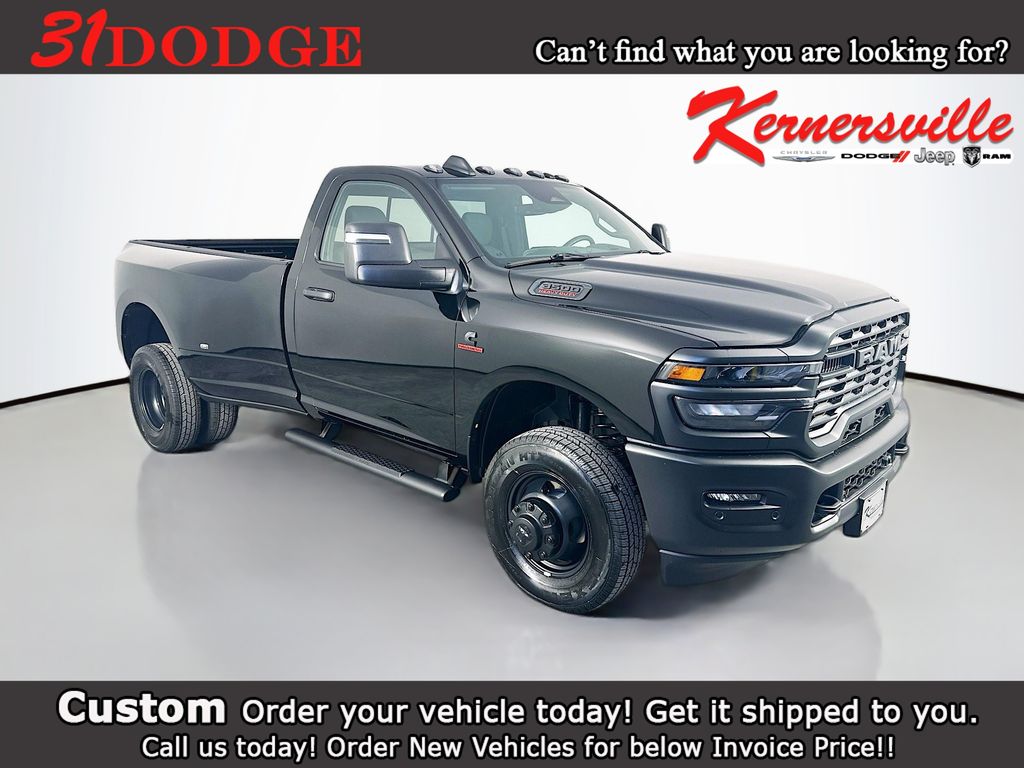 Diamond Black 2026 RAM 3500 Pickup Truck Four-Wheel Drive Automatic
