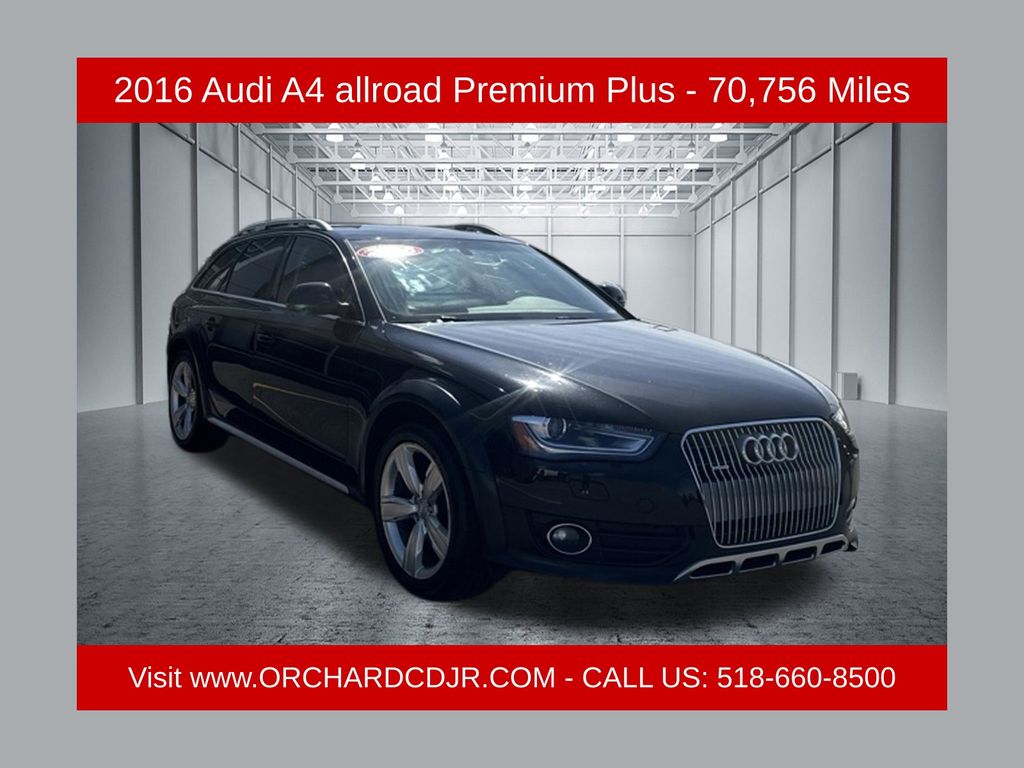 Black 2016 Audi A4 Allroad Wagon All-Wheel Drive 8-Speed Automatic