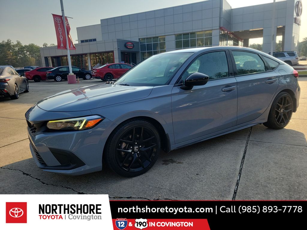  2022 Honda Civic Hatchback Hatchback Front-Wheel Drive Continuously Variable Transmission