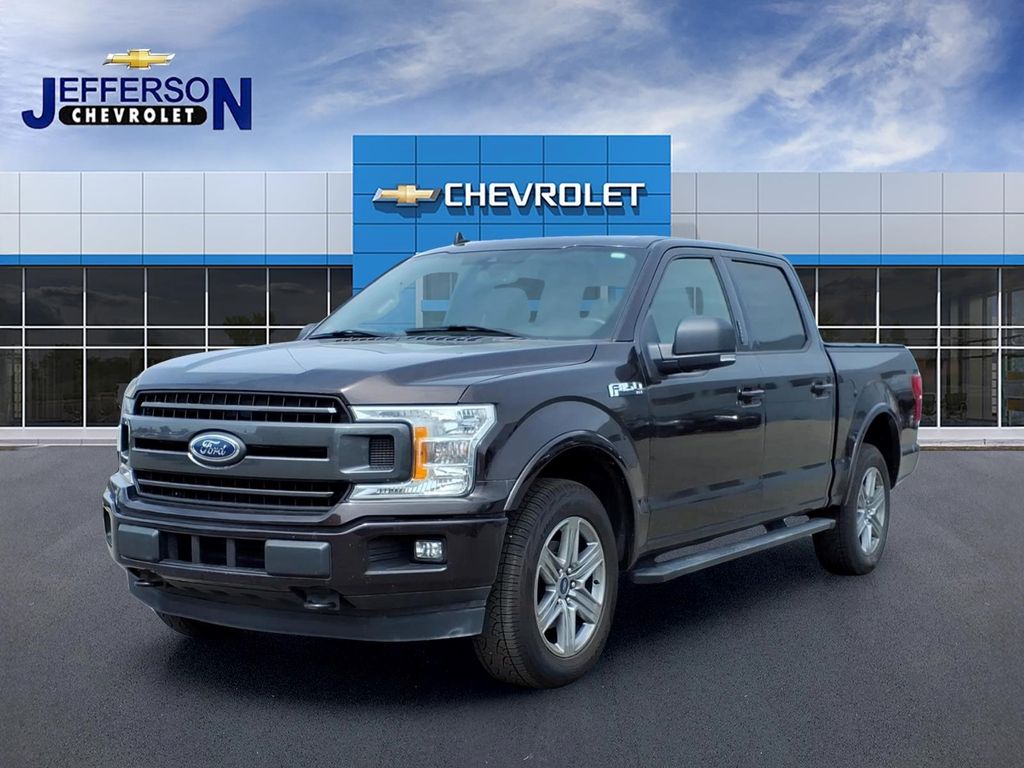 Magma Red 2019 Ford F-150 XLT SuperCrew 4WD Pickup Truck Four-Wheel Drive Automatic