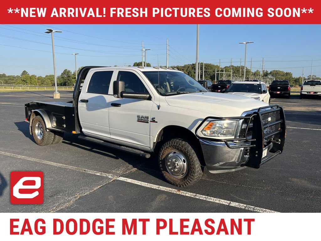Bright White Clearcoat 2017 RAM 3500 Pickup Truck Four-Wheel Drive 6-Speed Automatic
