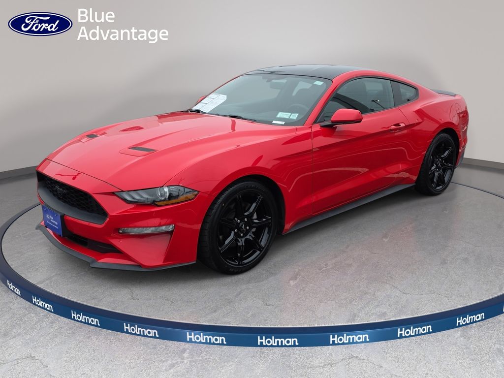 Race Red 2020 Ford Mustang EcoBoost Coupe RWD Coupe Rear-Wheel Drive Automatic