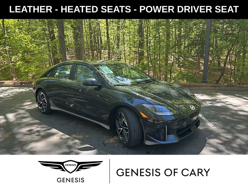 Digital Green 2024 Hyundai Ioniq 6 SEL RWD Sedan Rear-Wheel Drive 1-Speed Automatic