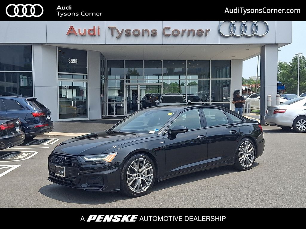 Mythos Black Metallic 2022 Audi A6 Sedan All-Wheel Drive 7-Speed Automatic