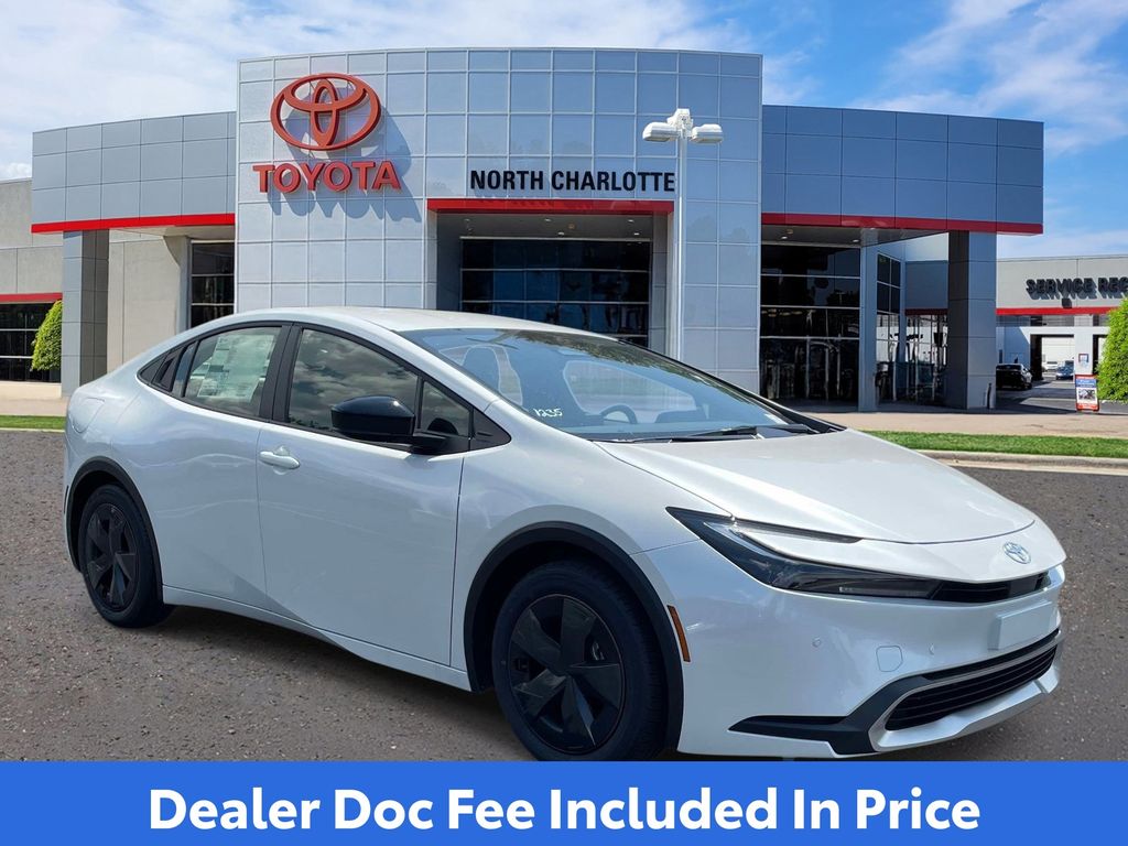 Pearl 2026 Toyota Prius Plug-In Hybrid Hatchback Front-Wheel Drive Continuously Variable Transmission