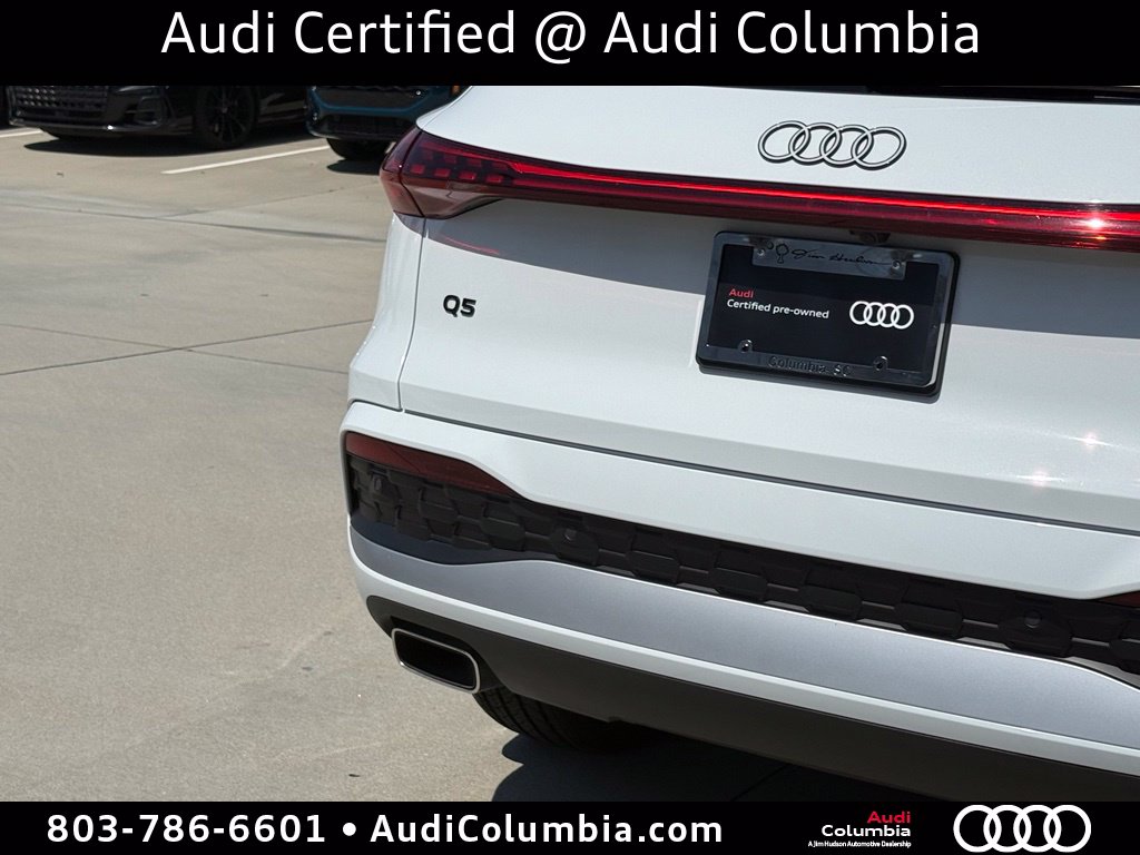 2025 Audi Q5 2.0T Premium Plus Glacier White Metallic - Jim Hudson Acura - Image 14