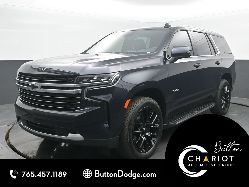 Midnight Blue Metallic 2023 Chevrolet Tahoe SUV / Crossover Four-Wheel Drive 