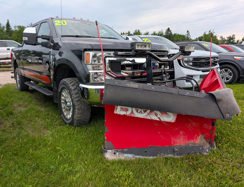 Black Metallic 2020 Ford F-350 Super Duty Pickup Truck Four-Wheel Drive Automatic