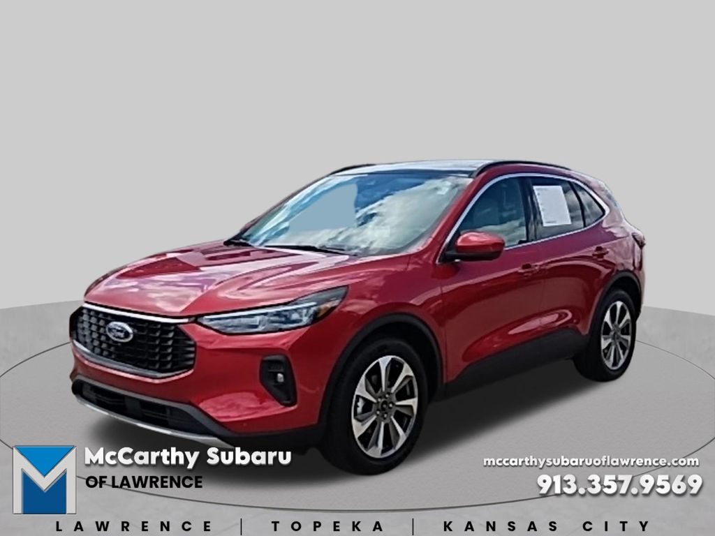 Red Metallic 2024 Ford Escape Hybrid SUV / Crossover All-Wheel Drive Continuously Variable Transmission